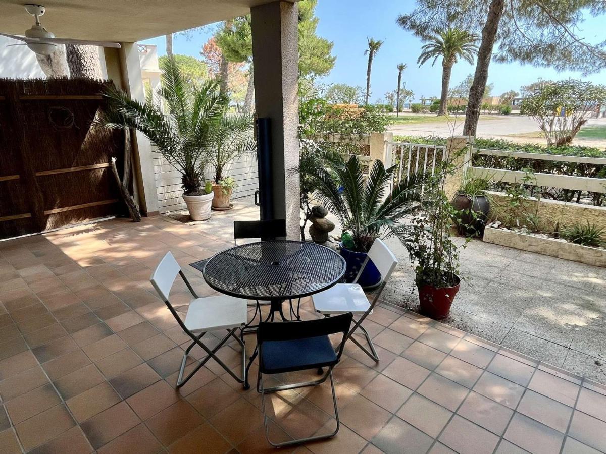Studio Cabine Avec Terrasse 4 Pers, Acces Direct Plage, Tv, Animaux Admis - Argeles-Sur-Mer - Fr-1-225-798 Ngoại thất bức ảnh