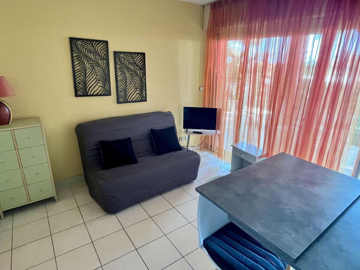 Studio Cabine Avec Terrasse 4 Pers, Acces Direct Plage, Tv, Animaux Admis - Argeles-Sur-Mer - Fr-1-225-798 Ngoại thất bức ảnh