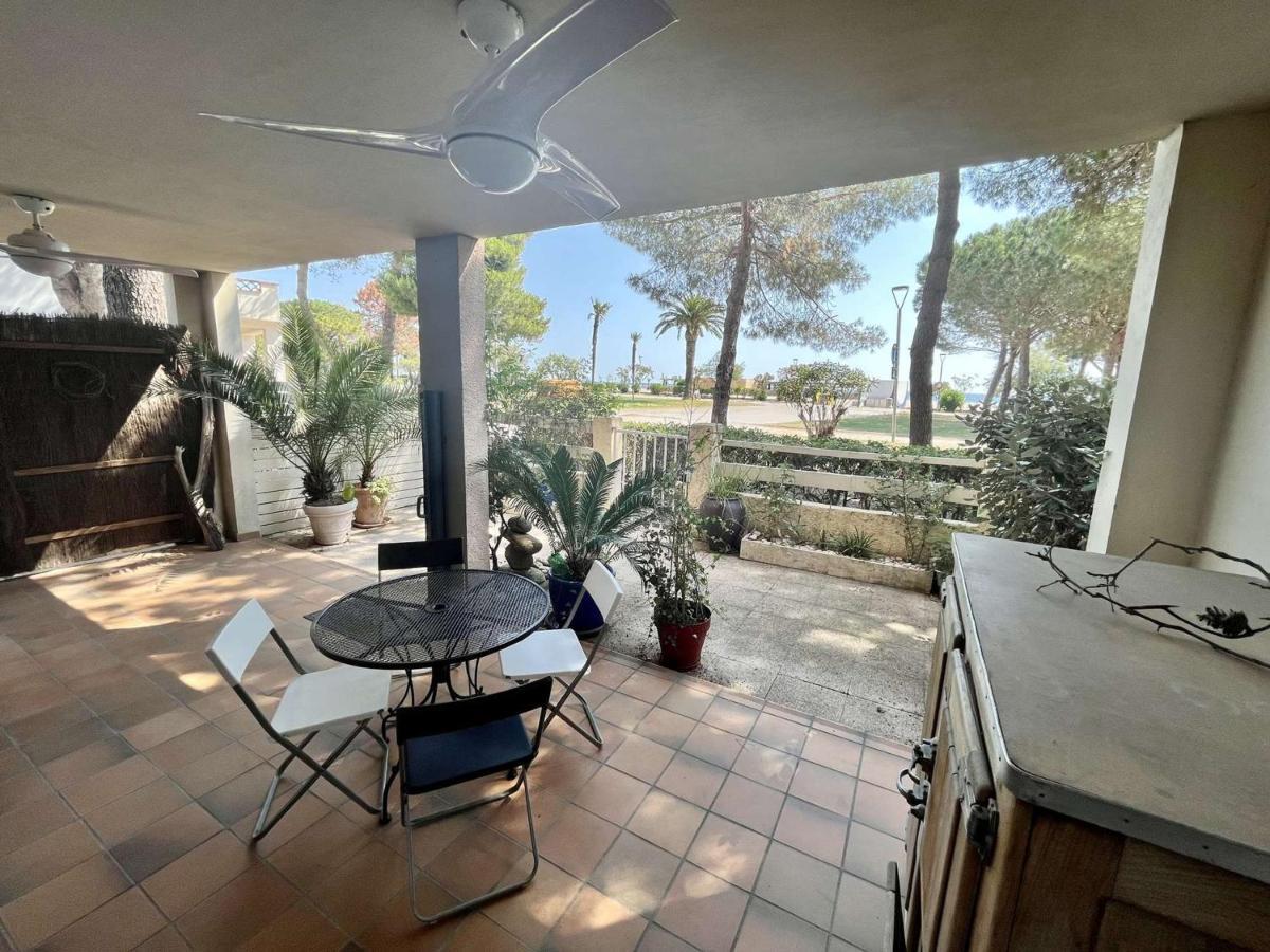 Studio Cabine Avec Terrasse 4 Pers, Acces Direct Plage, Tv, Animaux Admis - Argeles-Sur-Mer - Fr-1-225-798 Ngoại thất bức ảnh
