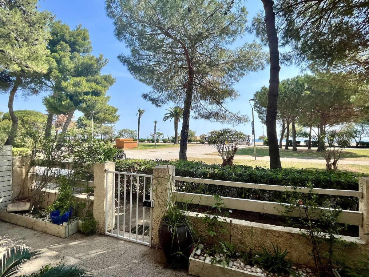 Studio Cabine Avec Terrasse 4 Pers, Acces Direct Plage, Tv, Animaux Admis - Argeles-Sur-Mer - Fr-1-225-798 Ngoại thất bức ảnh
